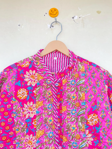 แจ็กเก็ตผ้าฝ้ายบุนวมทำด้วยมือสไตล์วินเทจ - Product Image 5