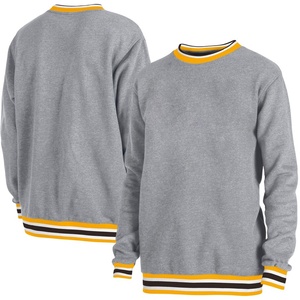 Sudadera Personalizada de Alta Calidad Estilo Universitario con Cuello Redondo, 100% Algodón, Logotipo Bordado, Forro Polar Lavado, Invierno - Product Image 4