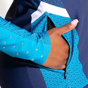 Dernier design – Veste de sport personnalisée en polyester imprimée par transfert thermique pour équipes de cheerleading et de danse - Product Image 6