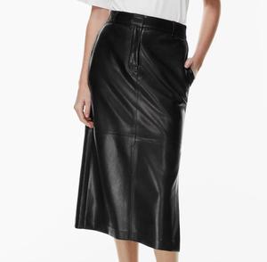 Jupes en similicuir pour femmes, nouvelle collection, tendance, sexy, élégantes, été, en cuir PU enduit - Product Image 1