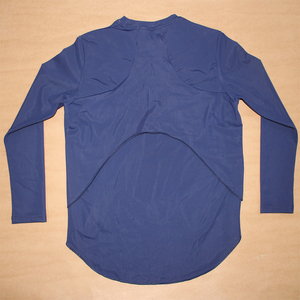 Vente en gros OEM T-shirt de sport pour homme à manches longues, séchage rapide, respirant, entraînement fitness, course à pied, logo personnalisé, vêtements de sport anti-UV - Product Image 6