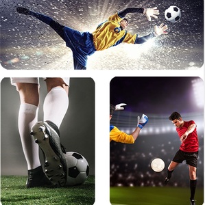 Football Goalkeeper Gloves Full Finger Sheepskin Leather PU Material Non-Slip Breathable Quick Drying Adjustable Wrist <b>Strap</b> - Product Image 5