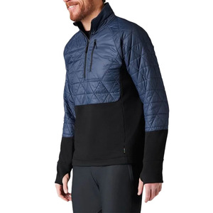Unisex Gray Full-Zip O-Neck Sport <b>Jacket</b> Breathable Polyester Long Sleeve Winter Wear <b>Heated</b> Eco-Friendly Streetwear 250 GSM - Product Image 4