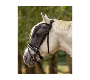 Couverture de protection anti-mouches pour chevaux, design léger de qualité supérieure avec couverture complète des yeux et des oreilles pour les chevaux pendant les séances d'entraînement en extérieur - Product Image 1