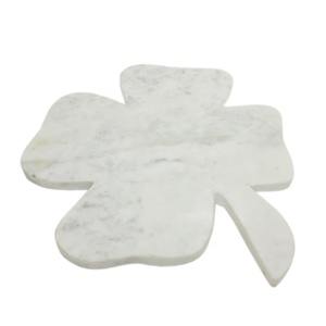 Tabla de cortar redonda de mármol con mango, tabla de servir de Color verde y tabla de cortar personalizada a granel - Product Image 5