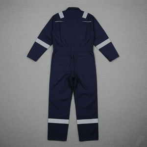 Hi Vis Protective <b>Overall</b> with Reflective Stripes for Outdoor Industrial and Safety Work - Product Image 3