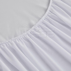 Luxury Knitted Terry Mattress Protector with Absorbent 300tc Fabric Eco-Friendly Waterproof Layer & Secure Elastic Skirt - Product Image 4