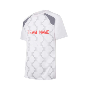 Nueva Camiseta de Fútbol Personalizada 100% Poliéster, Camisetas de Fútbol Sublimadas, Color Personalizado, Nombre del Equipo, Número, Fútbol Soccer - Product Image 3