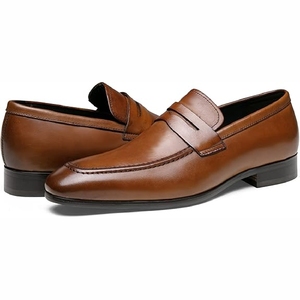 New Men's Business Casual Breathable Microfiber Square Toe <b>Shoes</b> with Massage Feature for Wedding and Office Use Summer Winter - Product Image 2