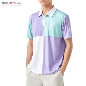 Polo couleur à sublimation thermique, vêtement d'uniforme, tissu à séchage rapide, impression personnalisée, logo, maillot de polo pour hommes - Product Image 5