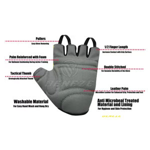 Gants de sport unisexes de qualité supérieure, nouvelle arrivée, prix avantageux, fabrication professionnelle, très demandés. - Product Image 2