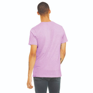 T-shirts pour hommes en jersey 100% coton respirant, écologiques, à logo personnalisé, coupe ample, style hip-hop, avec devant vierge - Product Image 3