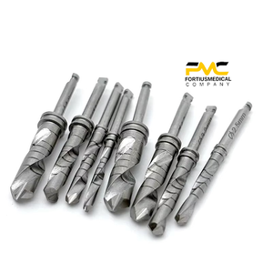 Kit de forets pour implants dentaires avec forets pilotes pour système d'implantation chirurgicale de lifting sinusal, fraises et matériel de forage pour implants dentaires - Product Image 6