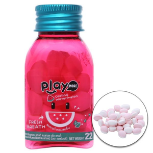 Vente en gros de bonbons à la menthe aromatisés à la pastèque Playmore 22g, bonbons rafraîchissants pour l'haleine, prix compétitif, exportation - Product Image 1