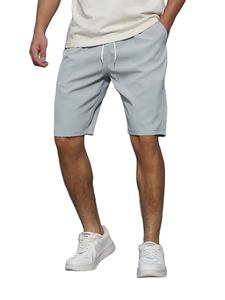 กางเกงขาสั้นออกกำลังกายผู้ชายไซส์ใหญ่ ซิป ผ้าโพลีเอสเตอร์/คอตตอน เป็นมิตรกับสิ่งแวดล้อม รับผลิตแบบ OEM ขายส่ง เหมาะสำหรับใส่เล่นกีฬา วิ่ง ชายหาด ฤดูร้อน - Product Image 4