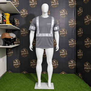 Wholesale <b>High</b> Visibility Construction Fluorescent Hi-<b>vis</b> <b>T</b> <b>Shirt</b> Work Wear Sports Custom Safety Working <b>T</b>-<b>shirts</b> - Product Image 4