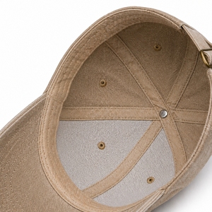 Unisex Denim <b>Baseball</b> <b>Cap</b> Adjustable Strap <b>Plain</b> Cotton Casual Outdoor Hat Soft Comfortable Neutral Color Headwear Daily Wear - Product Image 6