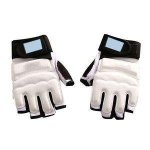 Gants de Muay Thai et de MMA personnalisés 14oz, en cuir sans doigts, unisexes, pour la boxe en salle - Product Image 2