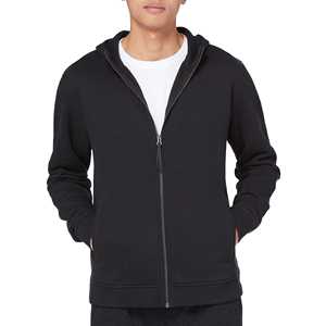 Sudadera con capucha para hombre, con cremallera, forro polar térmico, estilo chaqueta de invierno, informal, a prueba de viento, para exteriores. - Product Image 3