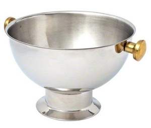 Elegante Tazón de Metal Pulido para Chocolate, Ideal para Fiestas, Duradero y con Estilo para Frutos Secos y Dulces - Product Image 6