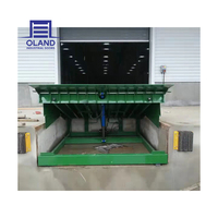 Niveleur de quai hydraulique pour conteneurs de chariots élévateurs, plateforme de chargement fixe pour centre logistique, déchargement de camions