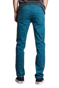 Jean en denim taille mi-haute pour homme, 100% coton, écoresponsable, effet adoucissant, grande taille, décontracté et confortable, vente en gros, production en vrac - Product Image 2