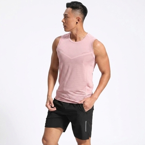Custom Tank Top High Quality Muscle Fit 100% Cotton Tank Top <b>Men</b> Gym Workout Streetwear Sleeveless T-Shirt - Product Image 4