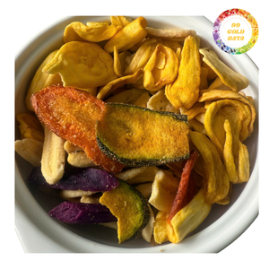 Premium Crunchy Mixed Fruit And Vegetable Slices Long Shelf Life Vacuum Fried Technology Bulk Wholesale - Product Image 2