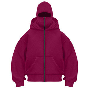 Balaclavas pour hommes de haute qualité, 100% coton polaire, design de logo personnalisé, respirant, confortable, taille grande, vêtements d'hiver pour adultes - Product Image 4
