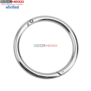 Anillo Nasal Veterinario SIGAL MEDCO de Acero Inoxidable, Resistente, con Bloqueo Automático, Certificado CE, para Ganado - Product Image 3