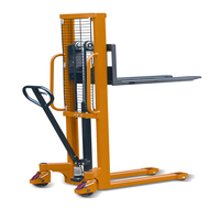 Apilador Manual de Alta Resistencia, Apilador Hidráulico Manual con Cadena de Elevación, en Oferta