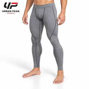 Training <b>Men</b> <b>Legging</b> With Moisture Control Fabric Supportive Design And Full Length Coverage <b>For</b> Active <b>Sporting</b> Activities - Product Image 5
