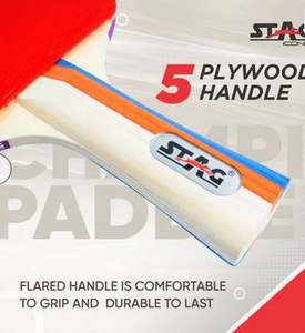 Raqueta de Tenis de Mesa para Principiantes, de Super Calidad, para Práctica y Entrenamiento Diario, al Mejor Precio - Product Image 4