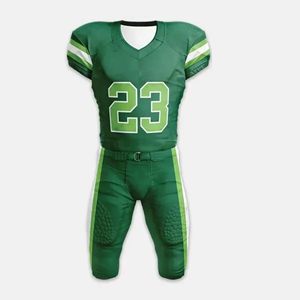 Uniforme d'équipe de football américain respirant, vêtements de sport personnalisés imprimés en gros - Product Image 2