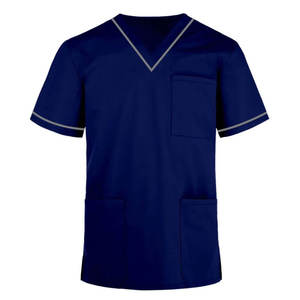 Tops médicaux unisexes les plus vendus en coton/polyester, personnalisables - Product Image 3