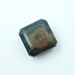 HAYAAT GEMS - Gema de Zafiro Azul Natural Cuadrada Facetada - 57 ct, Piedra de Fuego Dorada Tratada con Calor para Joyería - Product Image 6