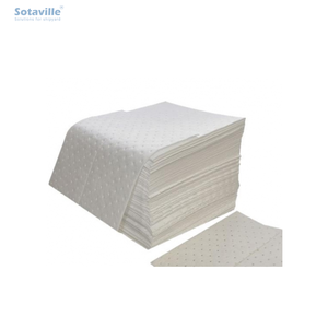 แผ่นดูดซับน้ำมัน N-FIBER P45 ความจุสูง 1.6 ลิตร สำหรับควบคุมการรั่วไหลของน้ำมันในอุตสาหกรรม  แบบกันน้ำ 100 แผ่น/กล่อง ผลิตที่ฮานอย - Product Image 2