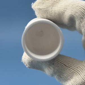 Korrosions beständiger zylindrischer Tiegel mit Abdeckung Magnesium oxid (Mgo) Säure-und alkali beständiges Magnesia-Cupel für die Metallurgie - Product Image 6