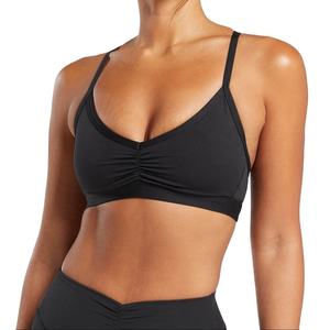 Haut de soutien-gorge sans manches en tissu doux uni pour femme, usage quotidien, fabricant et fournisseur OEM ODM en gros - Product Image 3