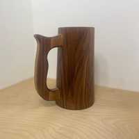 Poignée de tasse en bois, design classique de luxe, écologique, compatible micro-ondes, pour bar, maison, voyage, mariage, bureau, ustensiles de boisson