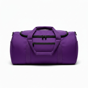 Sac de voyage extérieur avec compartiment à chaussures, sac de sport et de gym tendance avec logo personnalisé et motif lettres, sac bandoulière - Product Image 1