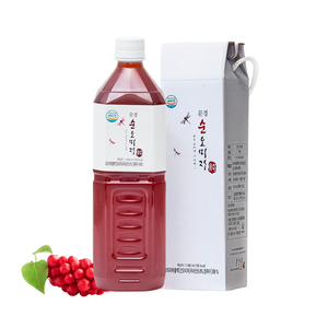 MKM Pure Omija Liquide 1000ml Schisandra Vitamine C 5-HTP Extrait Végétal Concentré de Fruit 100% Qualité Alimentaire Sauvage Contenant Plastique - Product Image 3