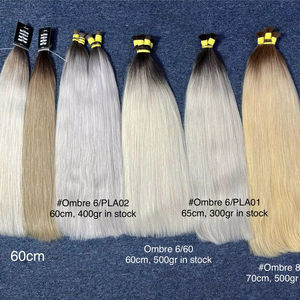 Extensiones de Cabello al Por Mayor, Cabello Natural Ondulado, Colores Ombre, Super Double Drawn, de 18 a 40 Pulgadas, Precio de Fábrica, Cabello Virgen Natural al Por Mayor - Product Image 1