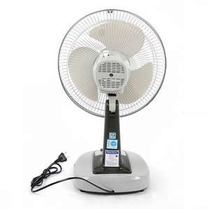 Manufacturer SanKyo B300M 12" Plastic Mechanical 3-Speed <b>Foldable</b> <b>Table</b> Fan 5 Blades Air Cooling Electric Made in Vietnam Box - Product Image 2