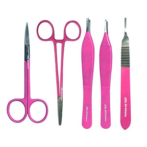 Kit de sutures en acier inoxydable pour étudiants en médecine, instruments médicaux, équipements médicaux, formation pour vétérinaires et infirmières - Product Image 3