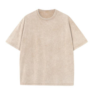 เสื้อยืดผู้ชายแบบฟอกกรด ผ้าฝ้ายนุ่ม สไตล์วินเทจ ใส่สบาย เหมาะสำหรับใส่ทุกวัน - Product Image 3