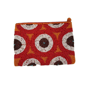 Porte-monnaie en forme de cœur pour femmes et filles, broderie artisanale, point de croix et travaux d'aiguille, Inde par MD HANDICRAFTS - Product Image 1