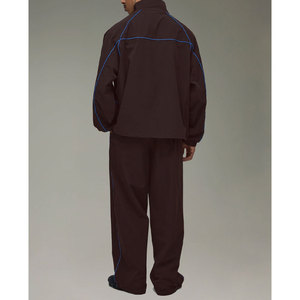 Ensemble de survêtement en nylon pour homme, style streetwear, veste coupe-vent oversize et pantalon, style hip hop - Product Image 2