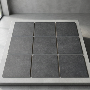 Blue Stone Black Cement Design Heavy Traffic Anti-Slip Outdoor Parking Floor Use 20mm Full Body Porcelain <b>Tiles</b> Bathroom Hall - Product Image 6