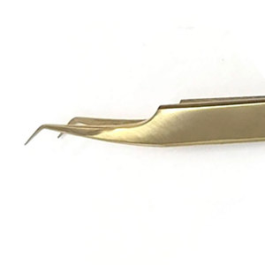Pince à épiler de précision pour l'application et l'isolation des extensions de cils, outil de maquillage professionnel pour salon de beauté - Product Image 2